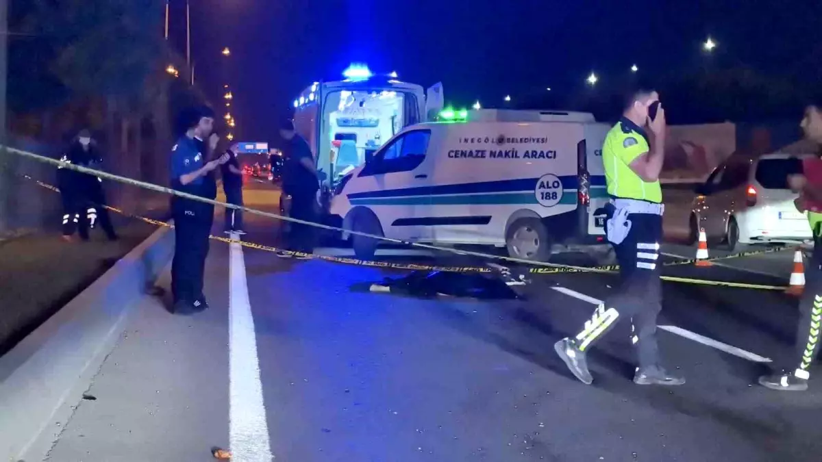 İnegöl\'de Korkunç Kaza: Yaya Hayatını Kaybetti