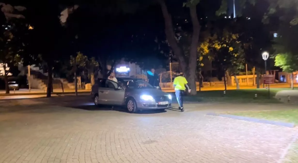 Alkollü Sürücü Kaçmaya Çalıştı