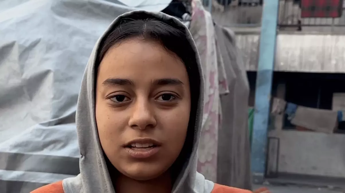 Filistinli çocuklar, Türk Kızılay\'ın insani yardımıyla umutlarını anlattı