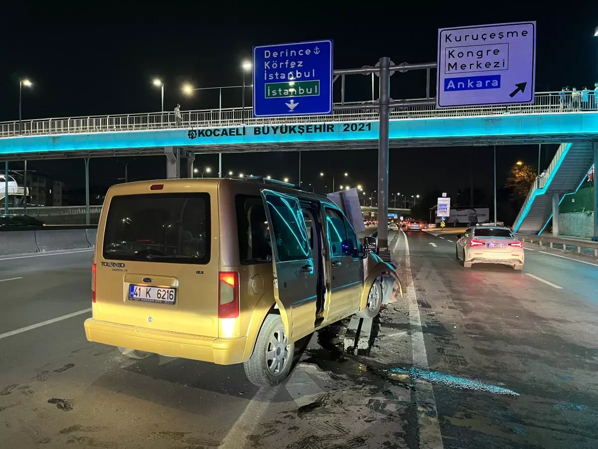 İzmit\'te kaza: 2 yaralı