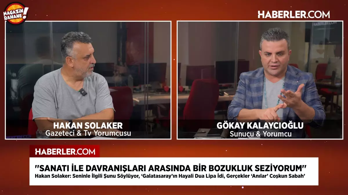 Magazin Bahane\'de Coşkun Sabah\'ın sert çıkışı değerlendirildi