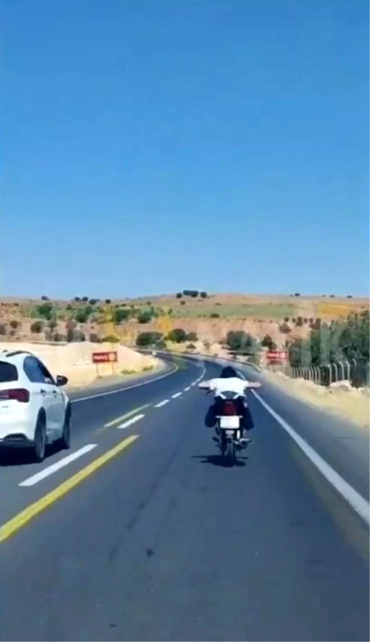 Motosiklet Sürücüsüne Ceza