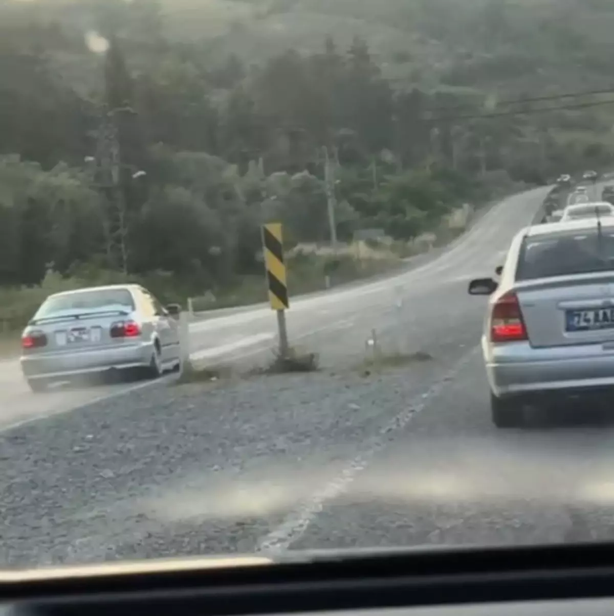 Ters Yönde Giden Sürücüye Ceza