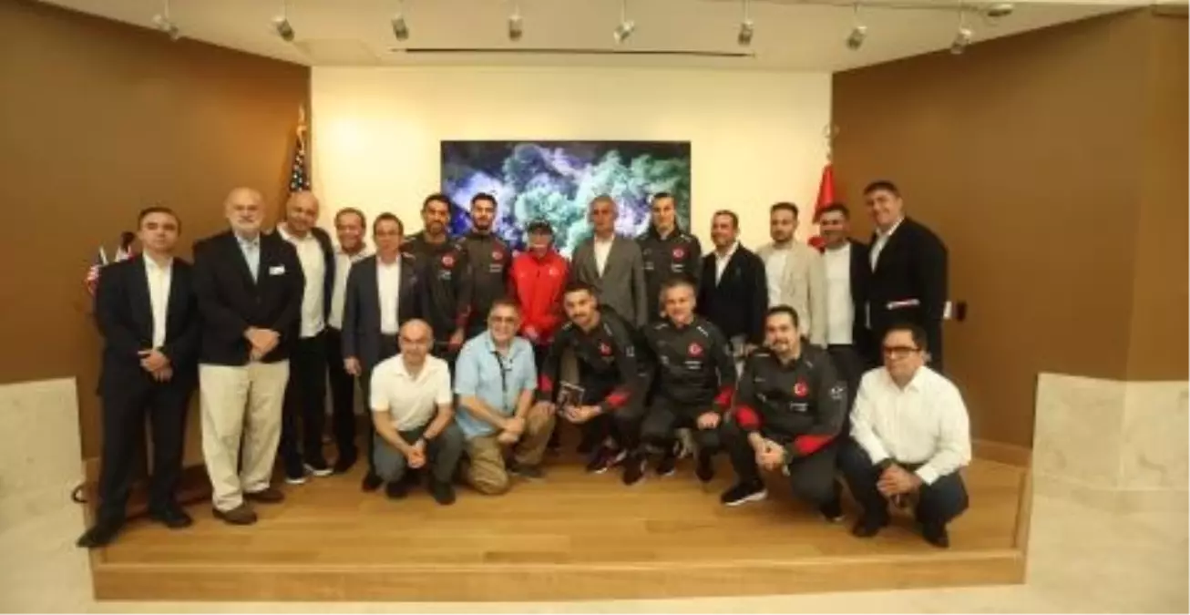 Aziz Sancar\'a Sporcu Ziyareti