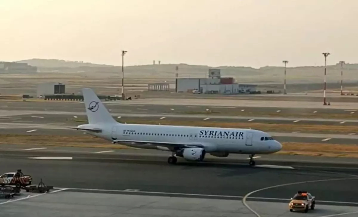 Suriye Hava Yolları İstanbul\'a 12 Yıl Sonra Uçuş Başlattı