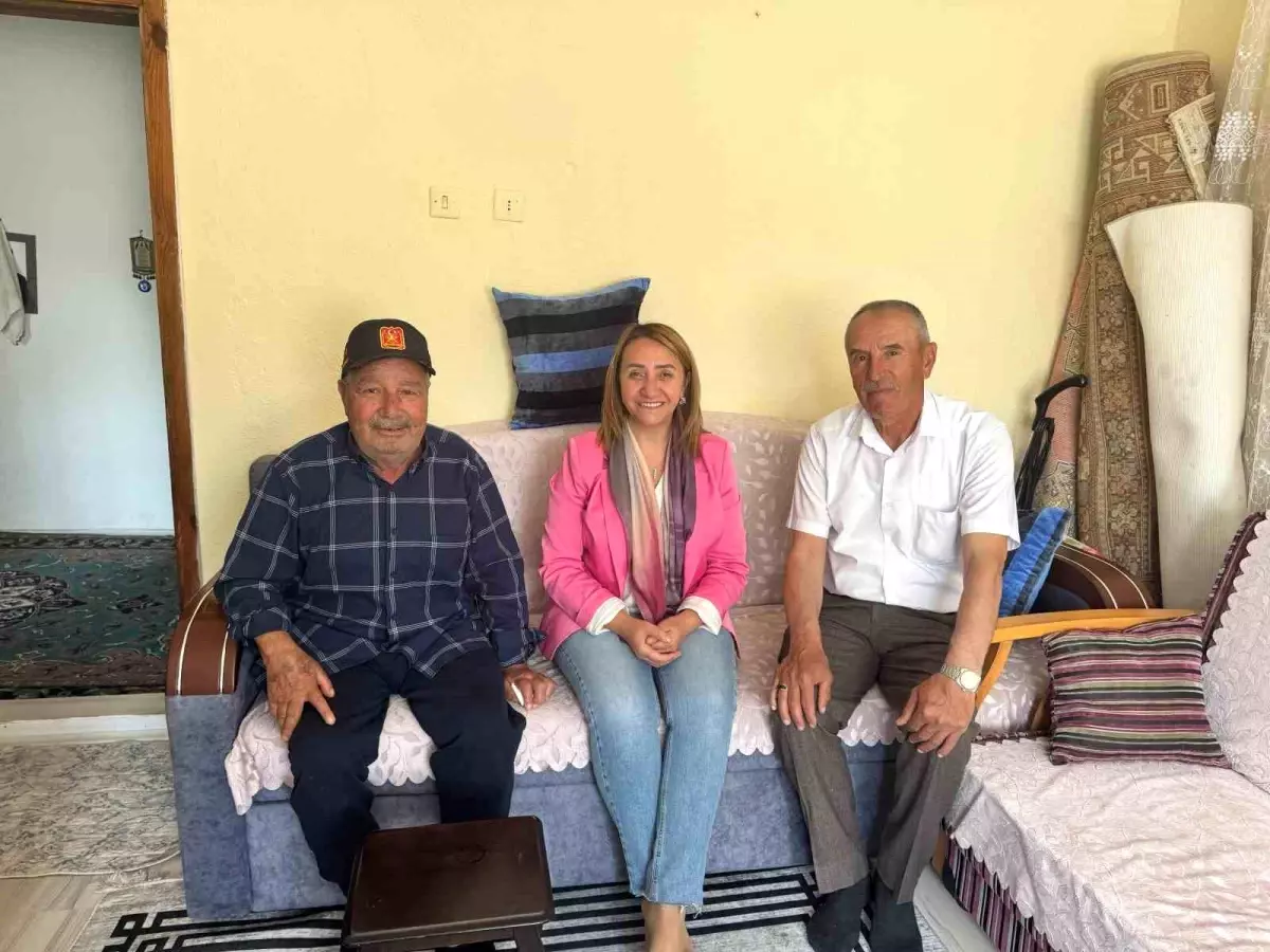 Başkan Tekin, Gazi Rıza Nalcı\'ya Geçmiş Olsun Ziyareti Gerçekleştirdi