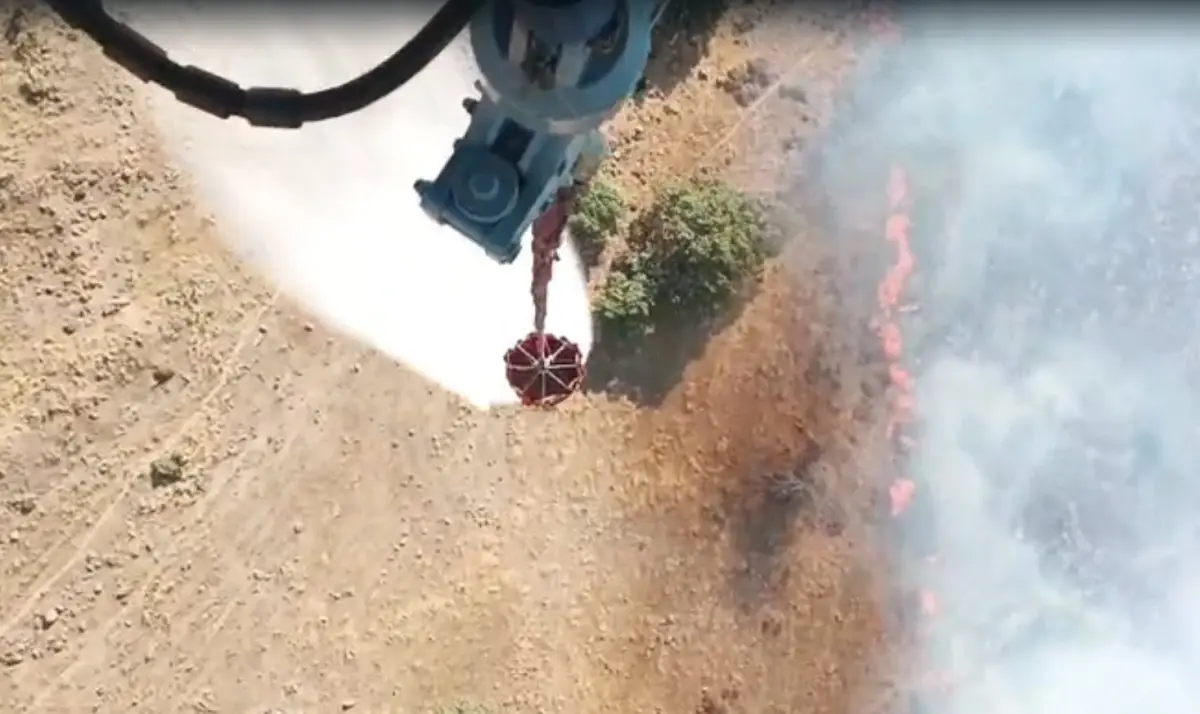 Aliağa\'da Tarım Arazisinde Yangın