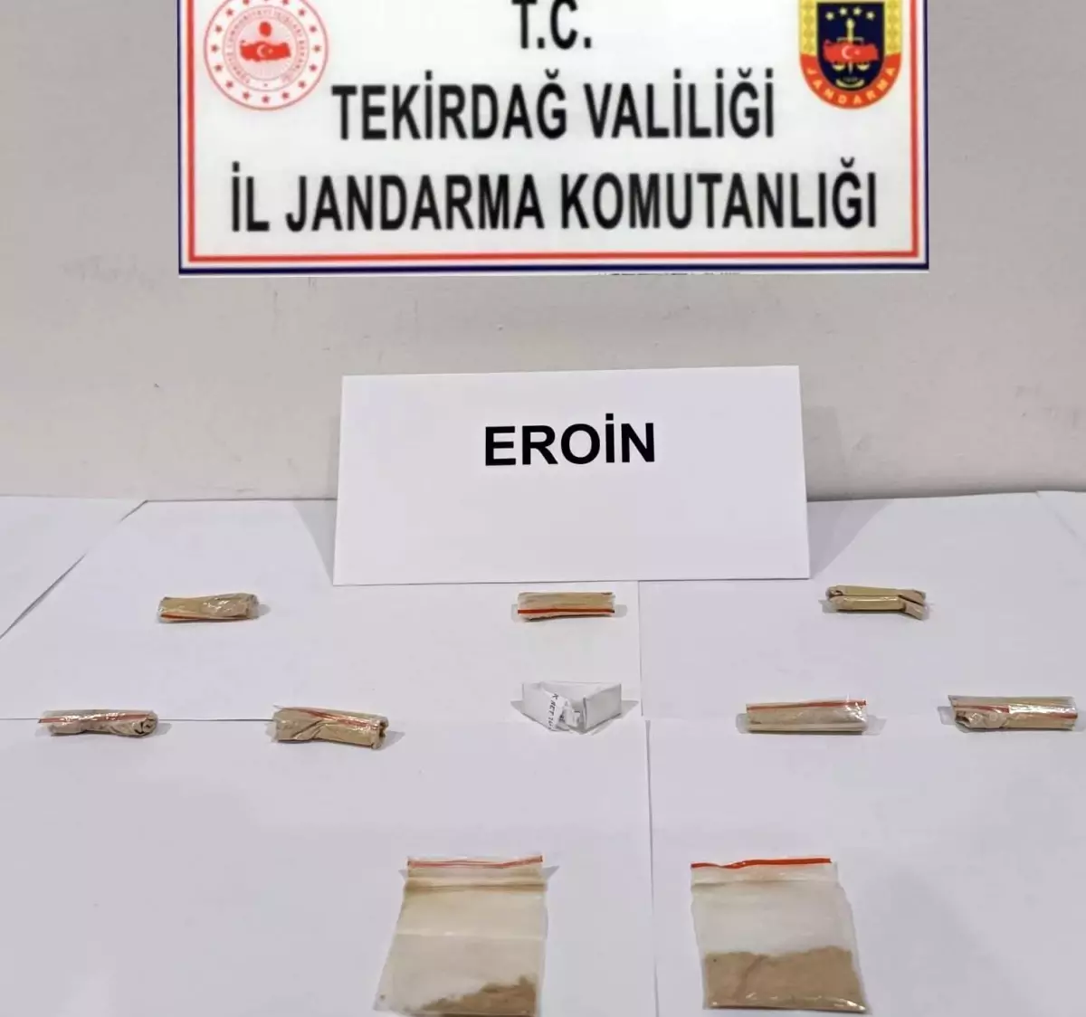 Tekirdağ\'da Uyuşturucu Operasyonu: 8 Gözaltı