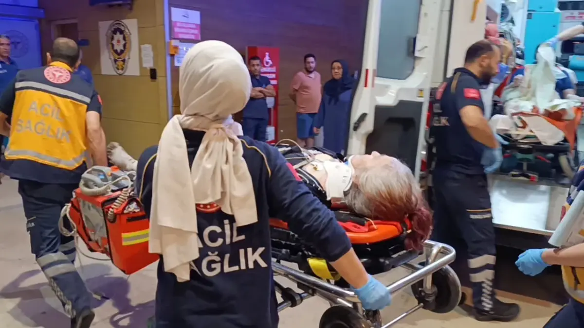 İnegöl\'de Yaya Kazası