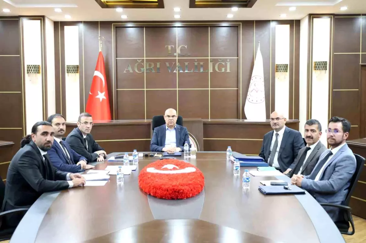 Ağrı\'da Haftalık Çalışma Grubu Toplantısı Yapıldı
