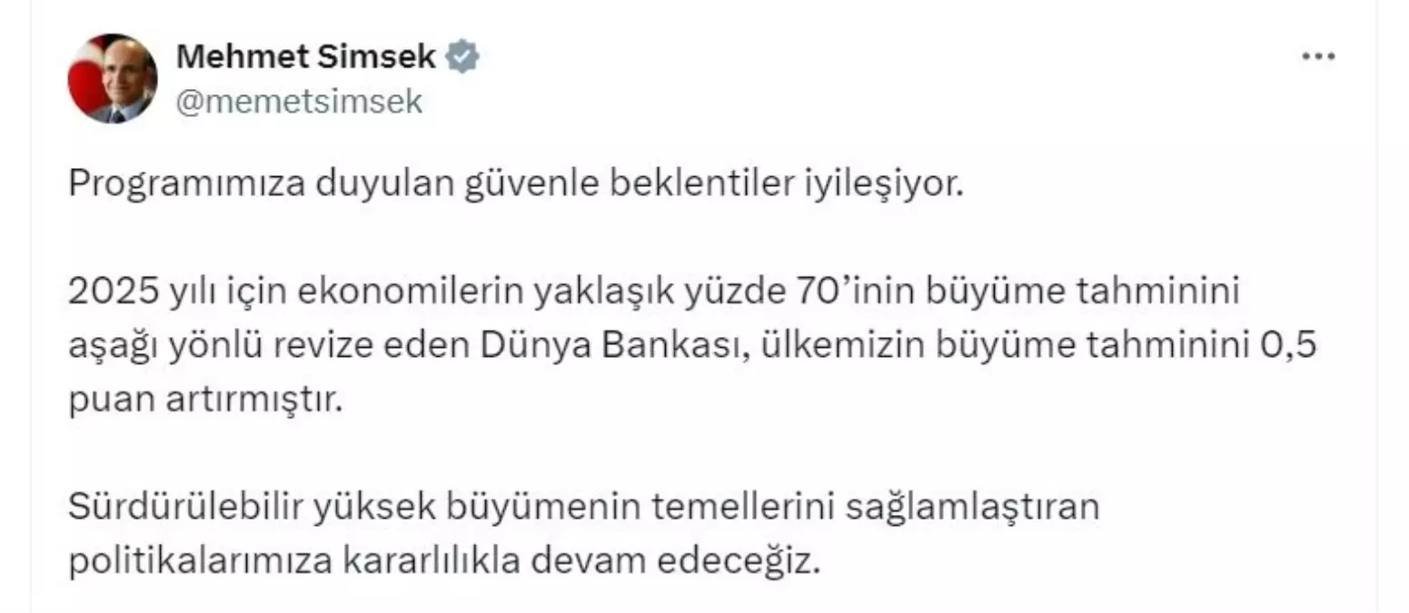 Dünya Bankası, Türkiye\'nin Büyüme Tahminini Artırdı