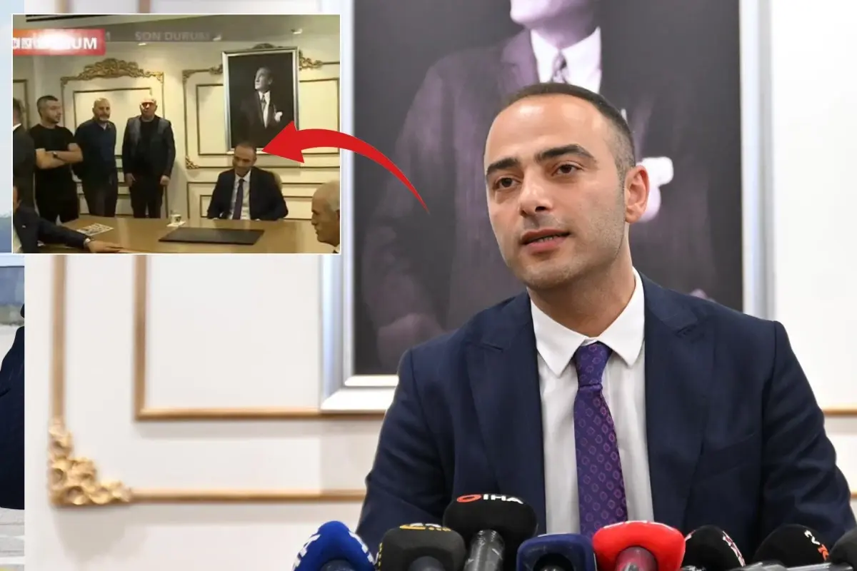 Belediye AK Parti\'ye geçti, koltuğa oturan başkan vekilinin mutluluğu dikkat çekti