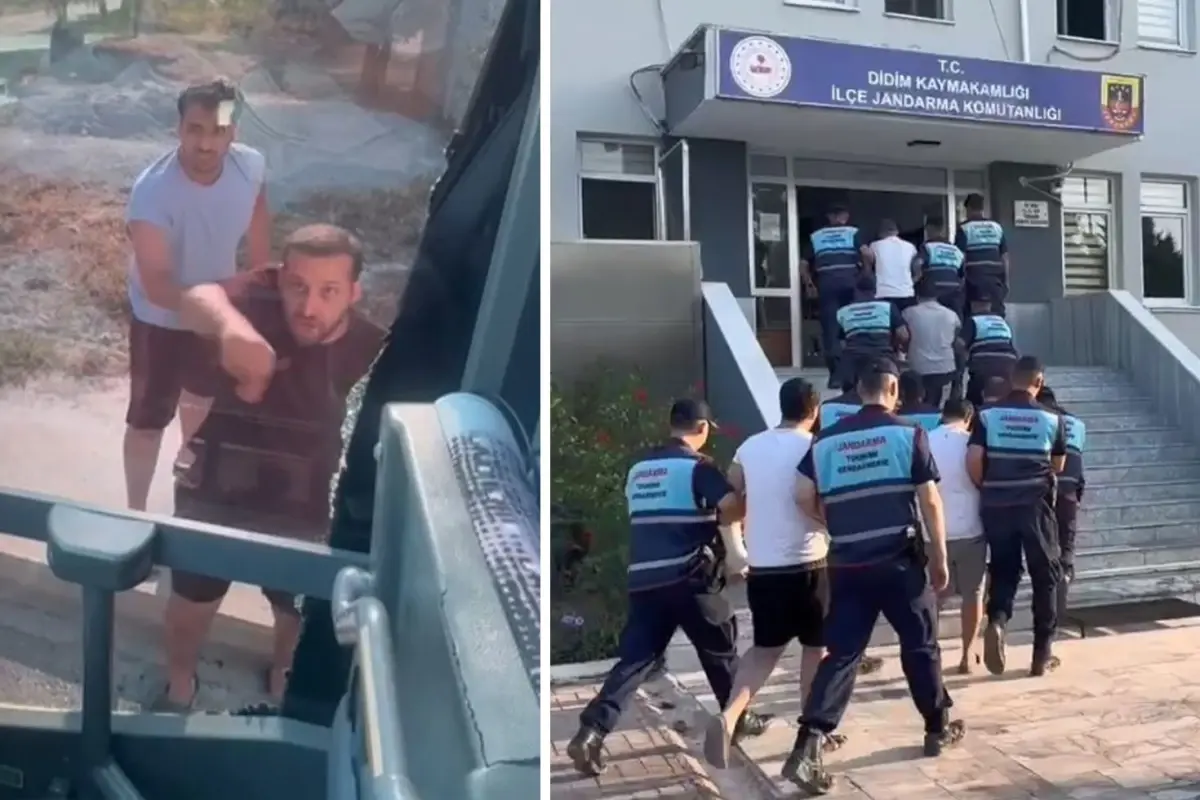 Didim\'de tur otobüsüne saldıran 5 şüpheli tutuklandı