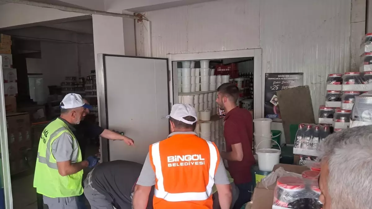 Bingöl\'de Gıda Toptancısına Ceza