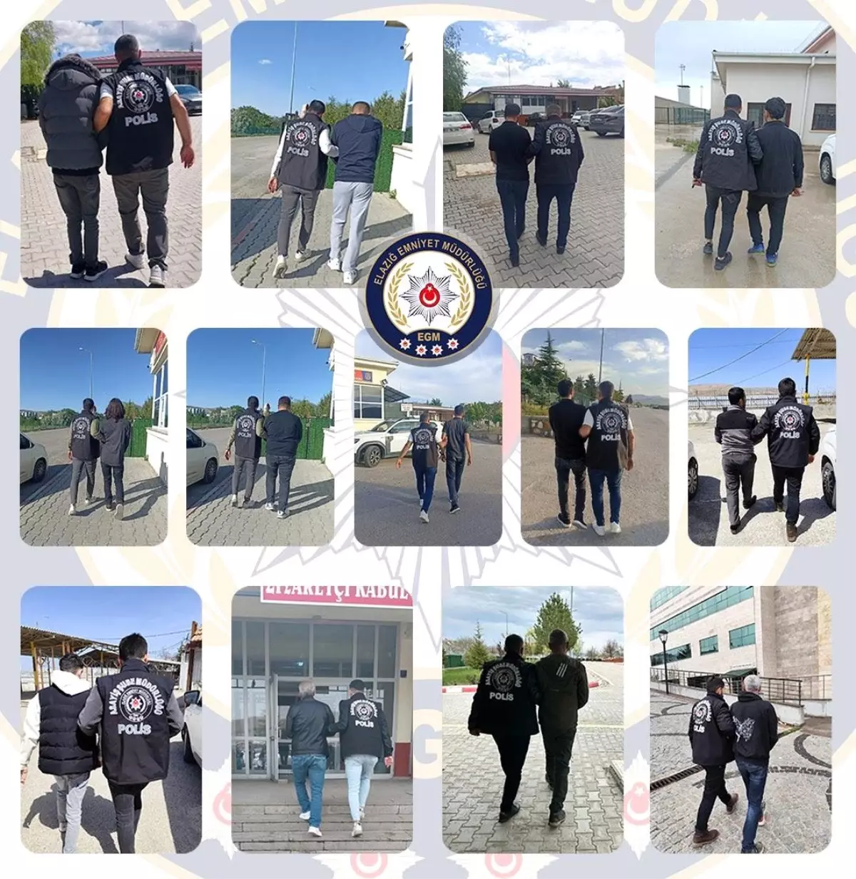 Elazığ\'da 95 Suçlu Yakalandı