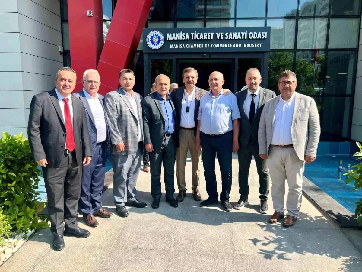 TOBB Başkanı Hisarcıklıoğlu Manisa İş Dünyası ile Bir Araya Geldi