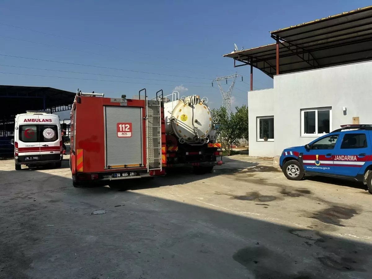 İzmir\'de Elektrik Yangını: 1 Yaşındaki Çocuk Dumandan Etkilendi