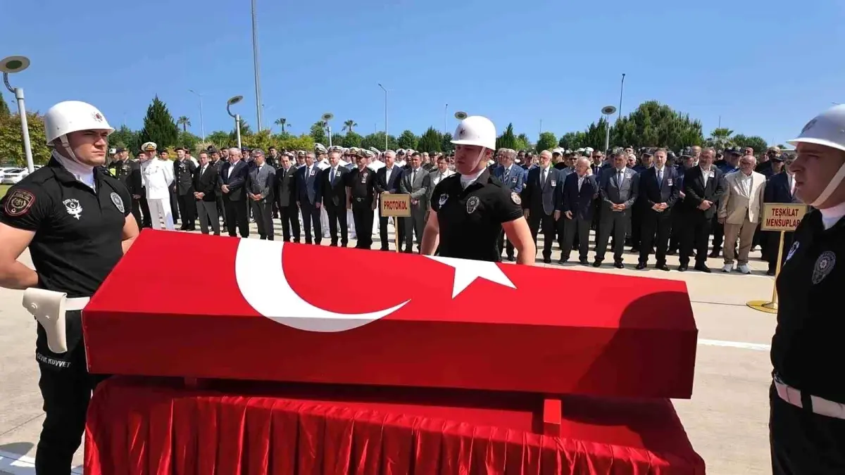 Samsun\'da Kalp Krizi Geçiren Polis Memuru Uğurlandı