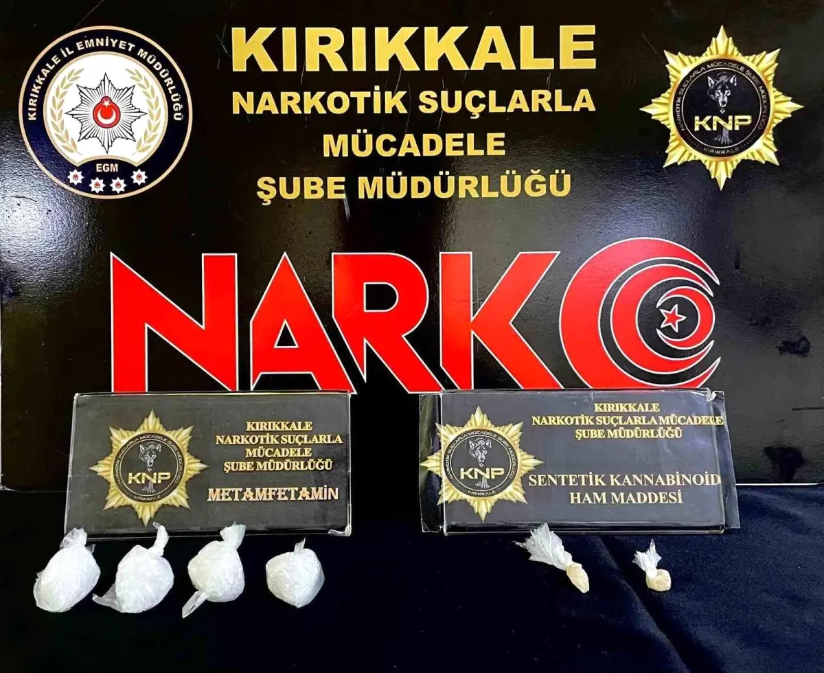 Kırıkkale\'de Uyuşturucu Operasyonu: 1 Tutuklama