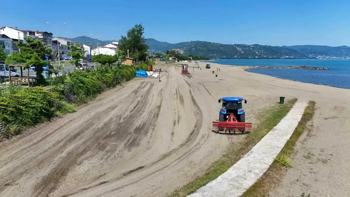 Ordu\'da Plaj ve Kıyılar Yeni Sezona Hazırlanıyor