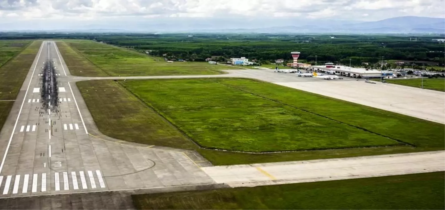 Samsun-Çarşamba Havalimanı\'nda 579 bin yolcu trafiği