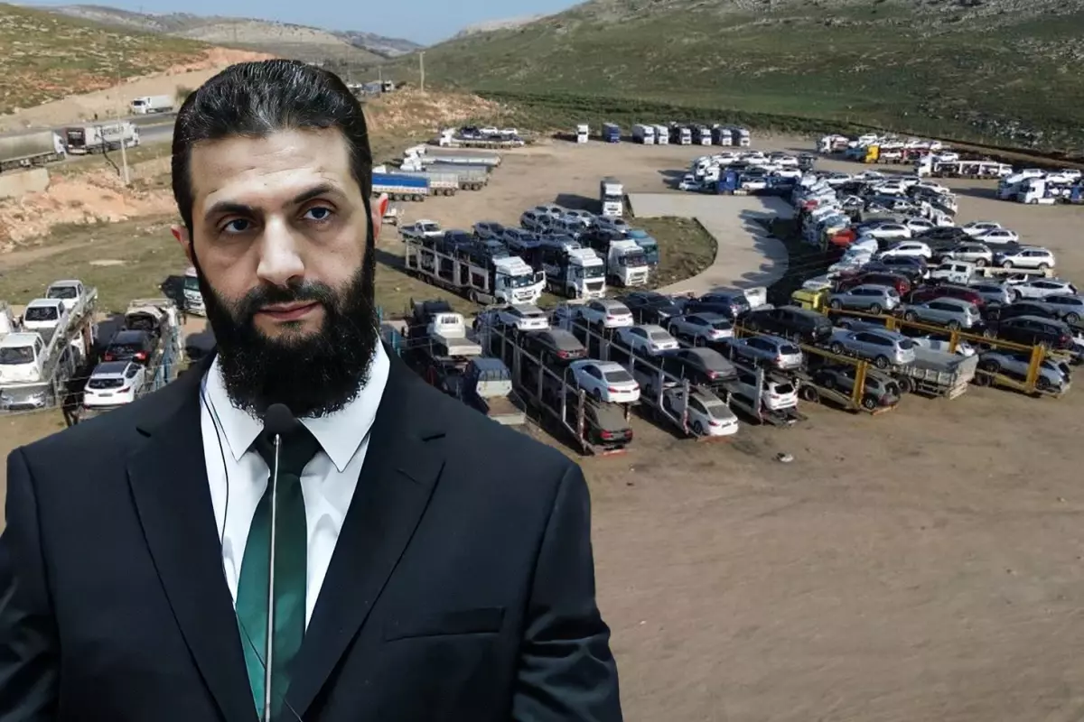 Savaşın izlerini silecek hamle! İkinci el araçlar tırlarla Suriye\'ye taşınıyor