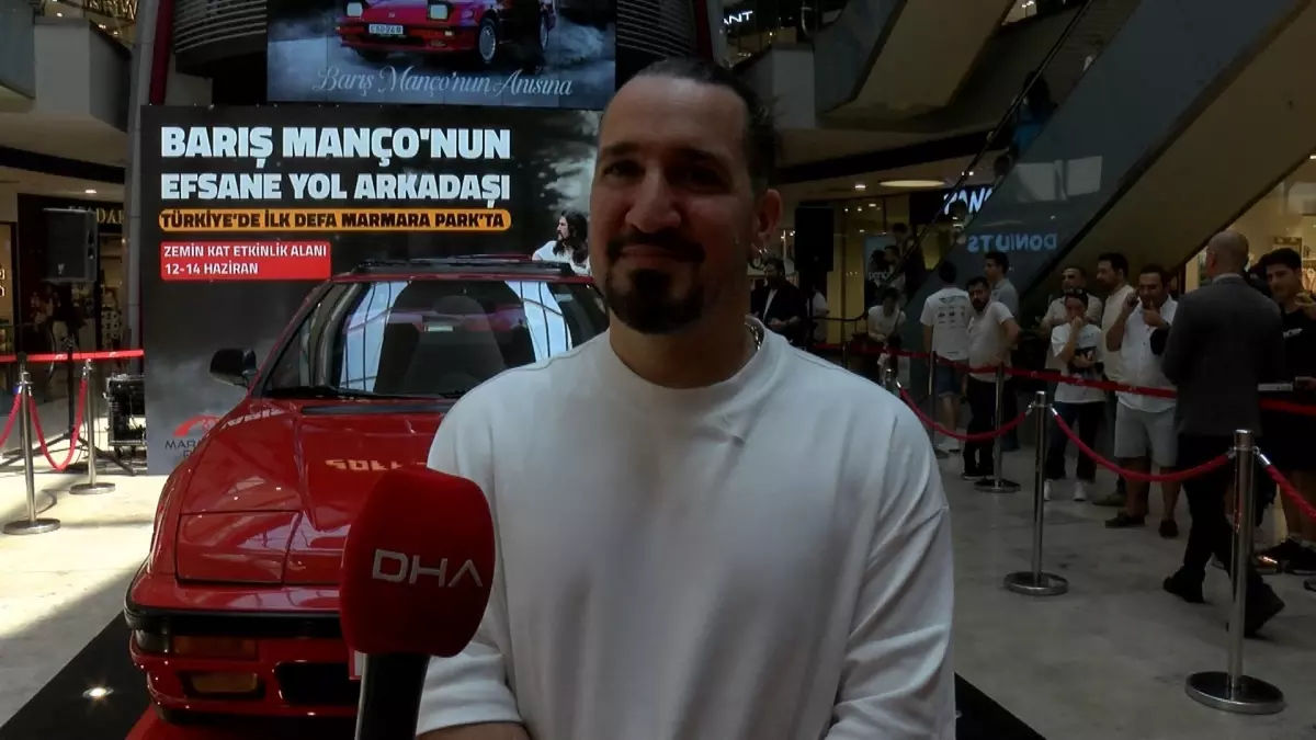 Efsane Barış Manço'nun Unutulmaz Arabası Beylikdüzü'nde! Nostalji Sevdalılarını Bekliyor