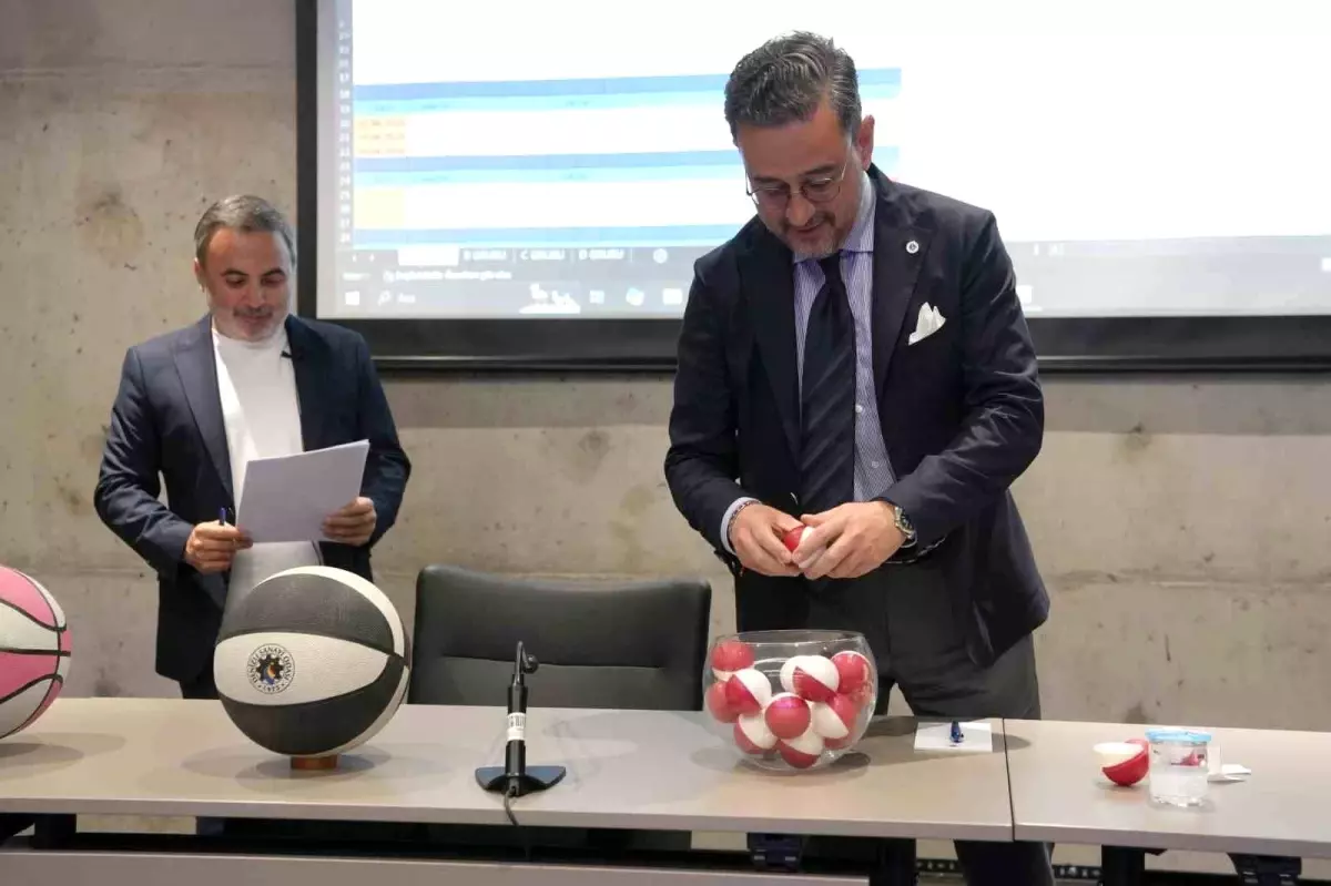 Denizli Şirketler Basketbol Ligi Kura Çekimi Yapıldı