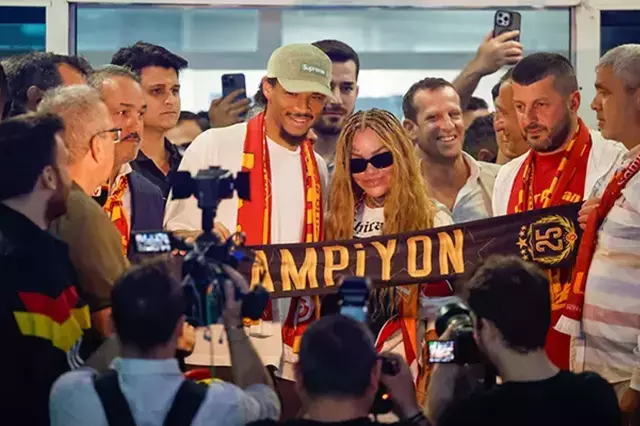 Galatasaray'ın yeni transferi Leroy Sane İstanbul'da! İşte ilk sözleri