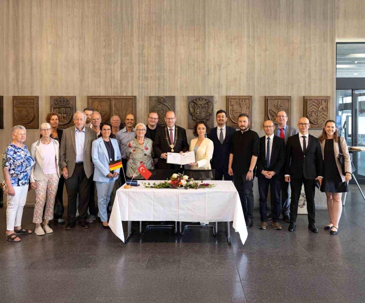 Menteşe ve Sindelfingen Belediyeleri Arasında Önemli İş Birliği Protokolü İmzalandı