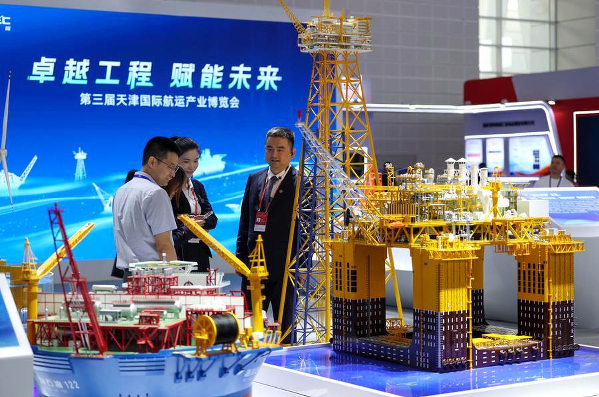 Tianjin\'de Gemicilik Fuarı Başladı