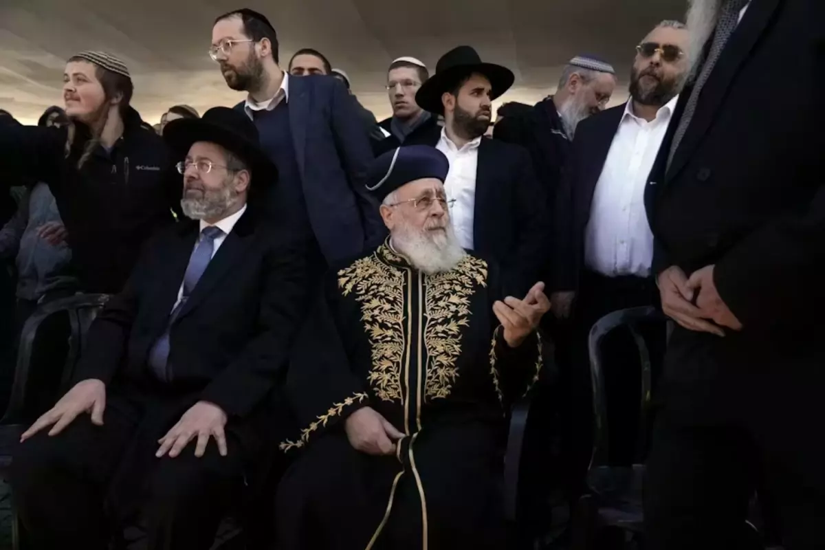 İsrail baş hahamları\'ndan güvenlik uyarısı: Toplu dini etkinliklerden kaçının