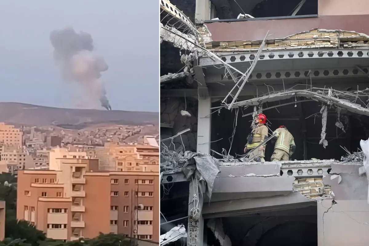 İsrail\'in saldırıları sonrası İran\'dan ilk görüntüler! Gün ağarınca bilanço ortaya çıktı