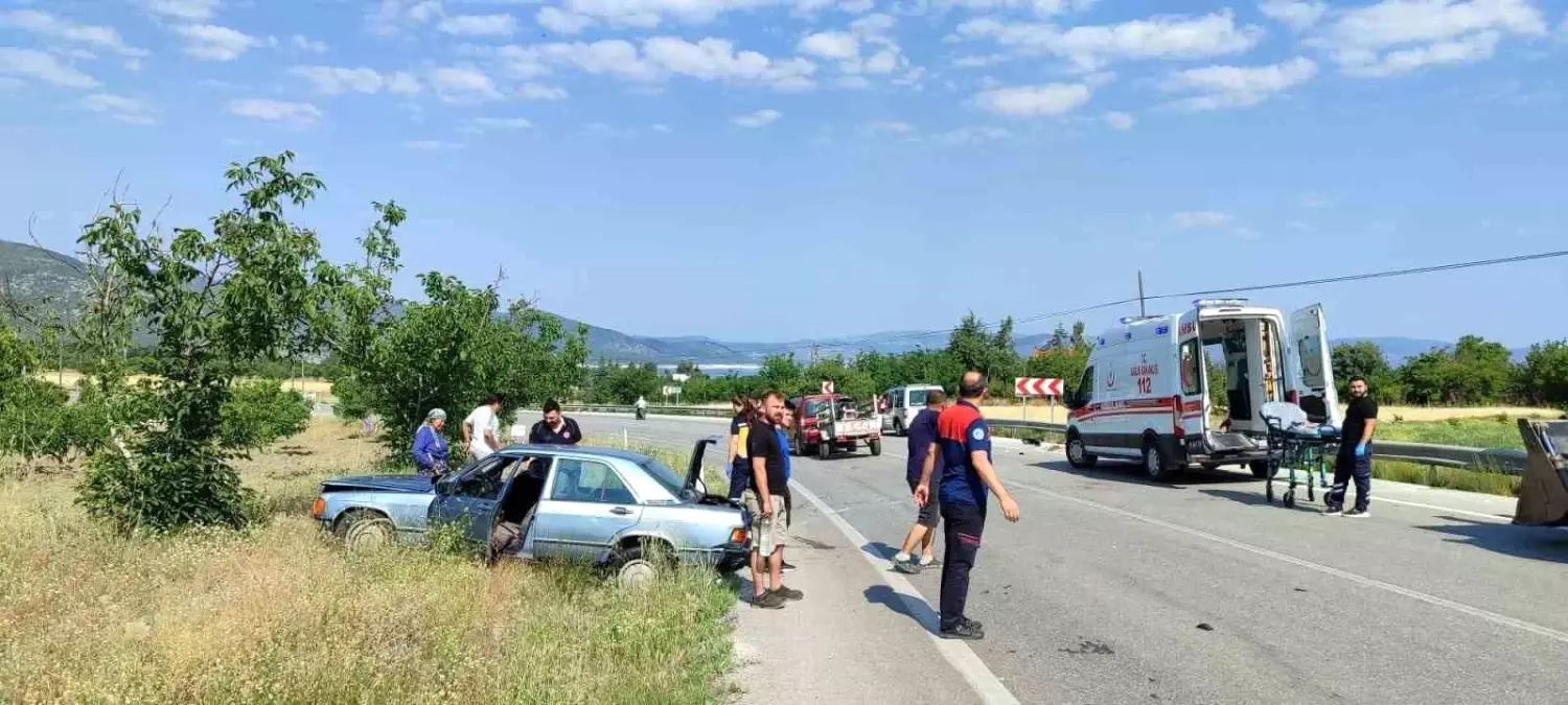 Yeşilova\'da Lastik Patladı: 1 Yaralı