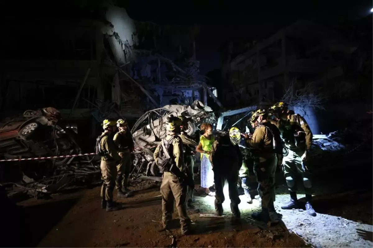 İran\'dan İsrail\'e Füze Saldırısı