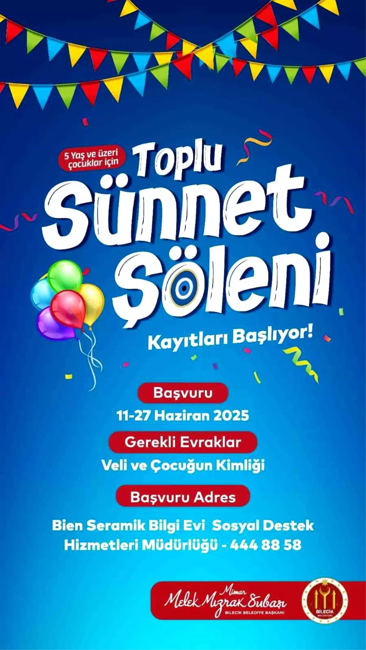 Bilecik\'te Geleneksel Sünnet Şöleni İçin Kayıtlar Başladı