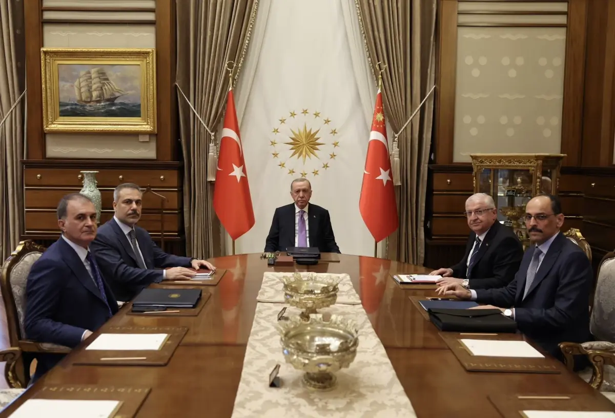 Cumhurbaşkanı Erdoğan başkanlığında İsrail-İran çatışmasıyla ilgili güvenlik toplantısı düzenlendi