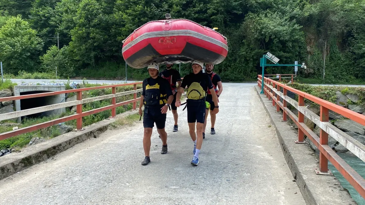Rize\'den Dünyaya Rafting Temsili