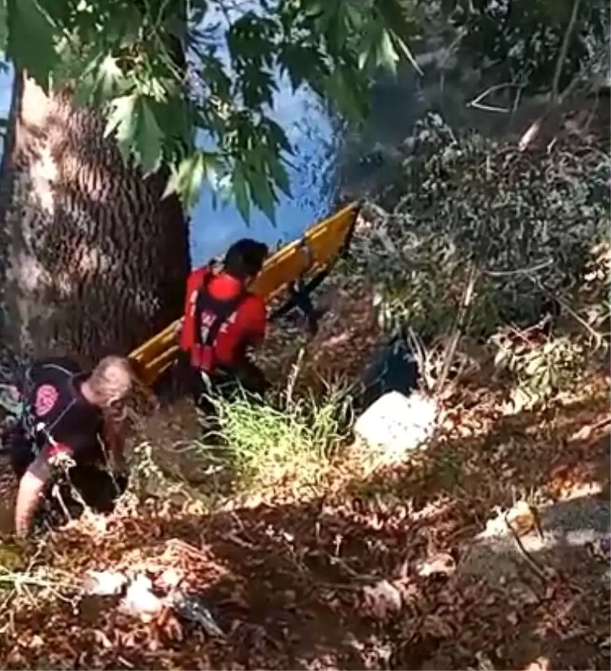 Mersin\'de Şelaleden Düşen Balıkçı Kurtarıldı