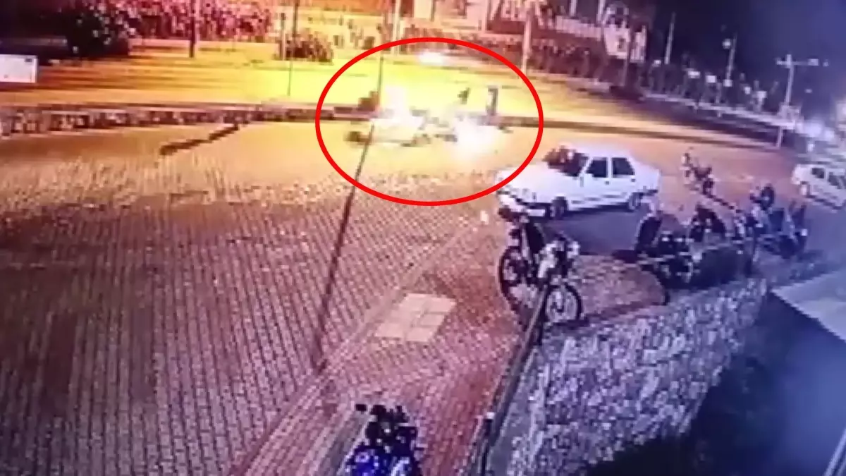 Alanya\'da Motosiklet Kazası