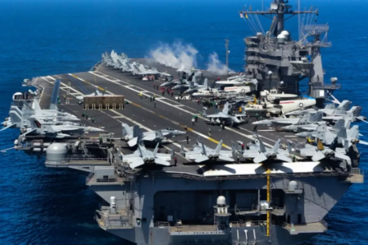 ABD uçak gemisi USS Nimitz, Orta Doğu\'ya doğru hareket etmeye başladı