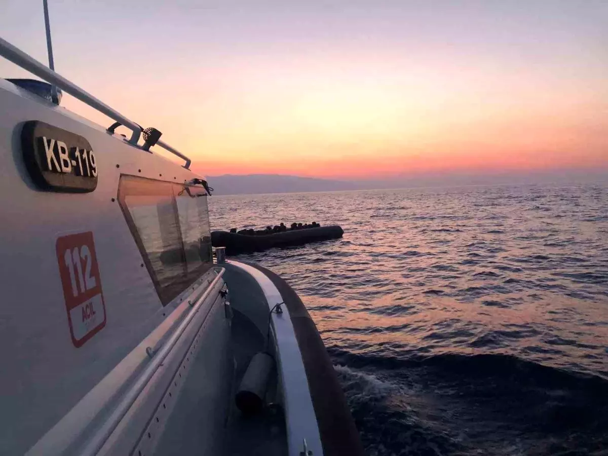 Çanakkale\'de 34 Kaçak Göçmen Yakalandı