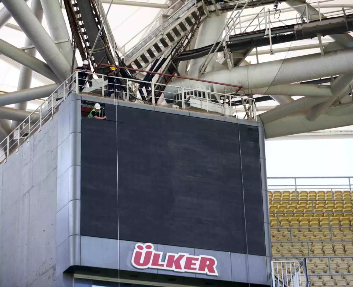 Ülker Stadyumu\'na Yeni Scoreboard