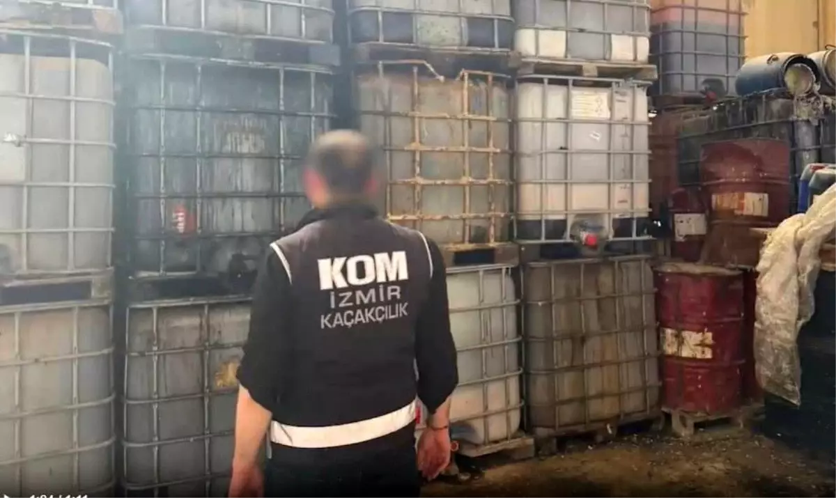 Torbalı\'da 30 Milyon TL\'lik Kaçak Akaryakıt Operasyonu