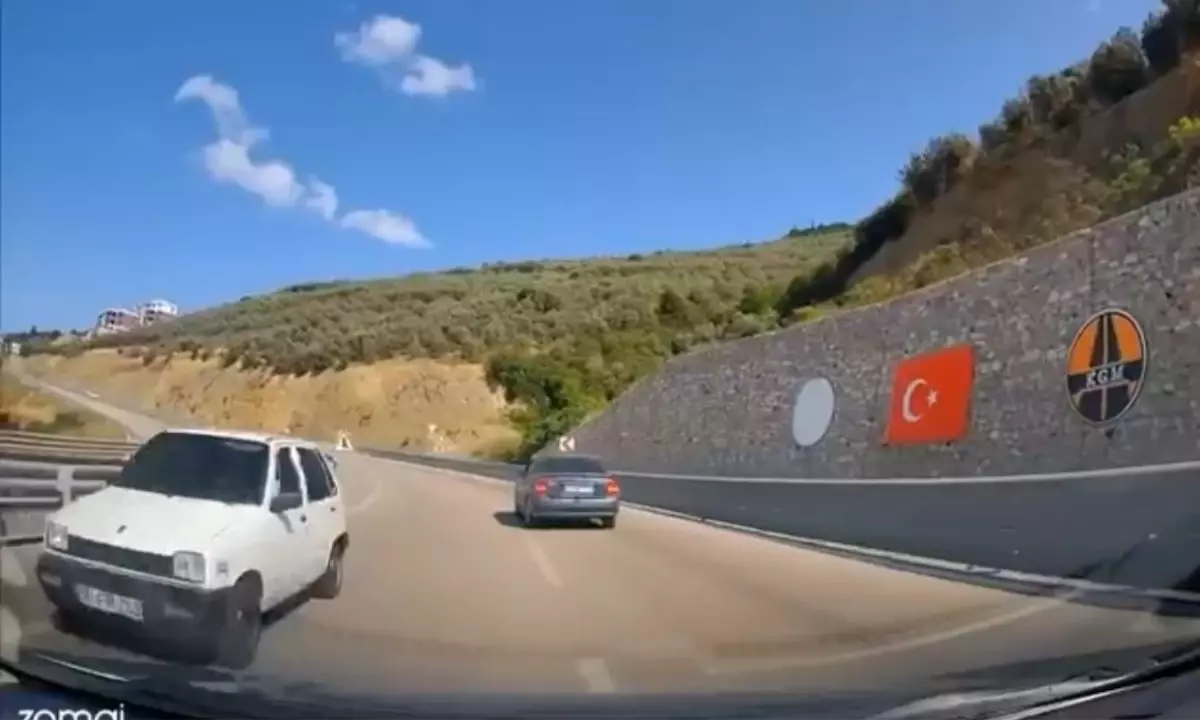 Bursa\'da Ters Yolda Tehlikeli Sürüş