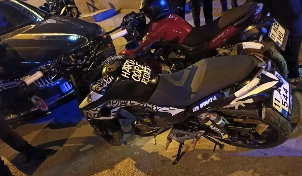 Bilecik\'te Motosiklet Denetimi