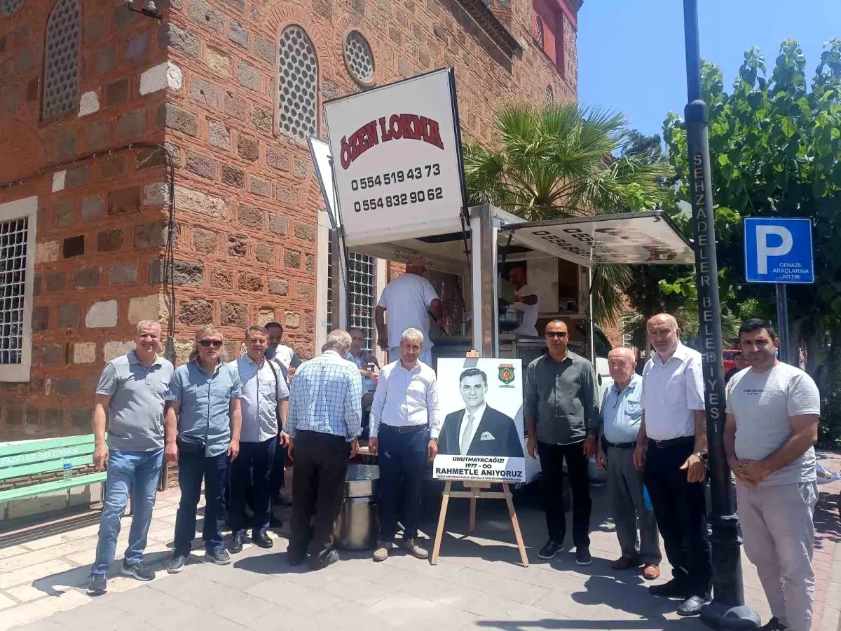 Şehit ve gazi ailelerinden Başkan Zeyrek için lokma hayrı
