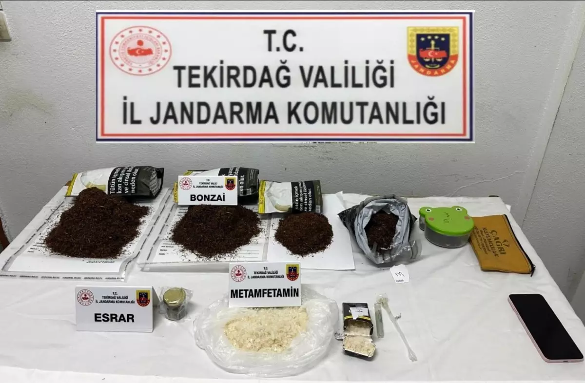Tekirdağ\'da Uyuşturucu Operasyonları