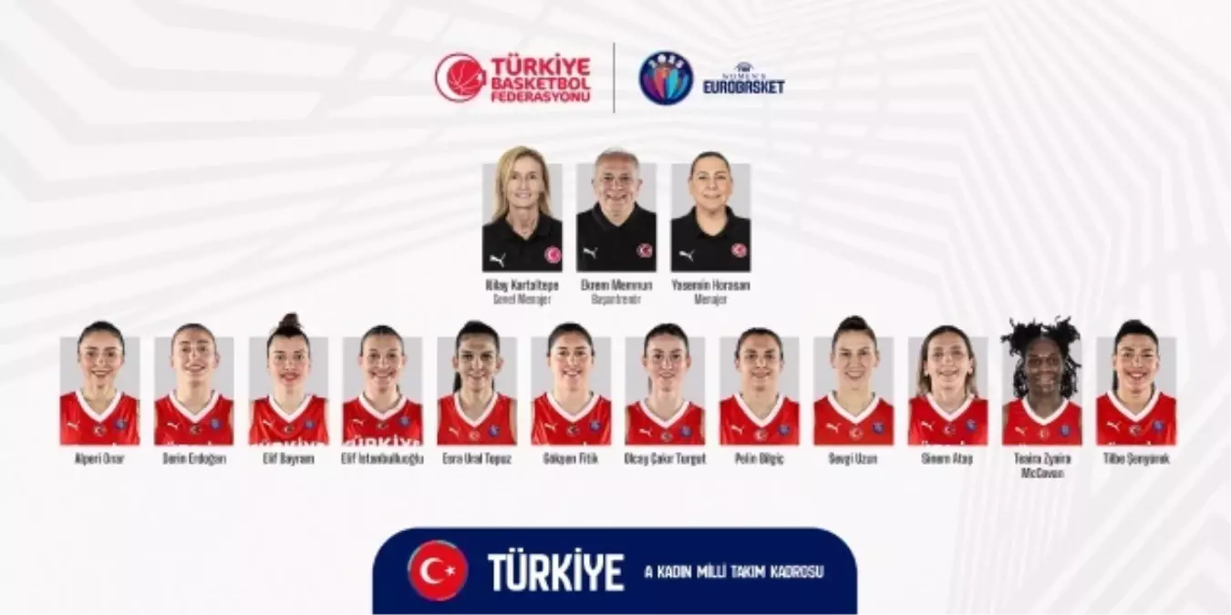 A Milli Kadın Basketbol Takımı Kadrosu Belli Oldu