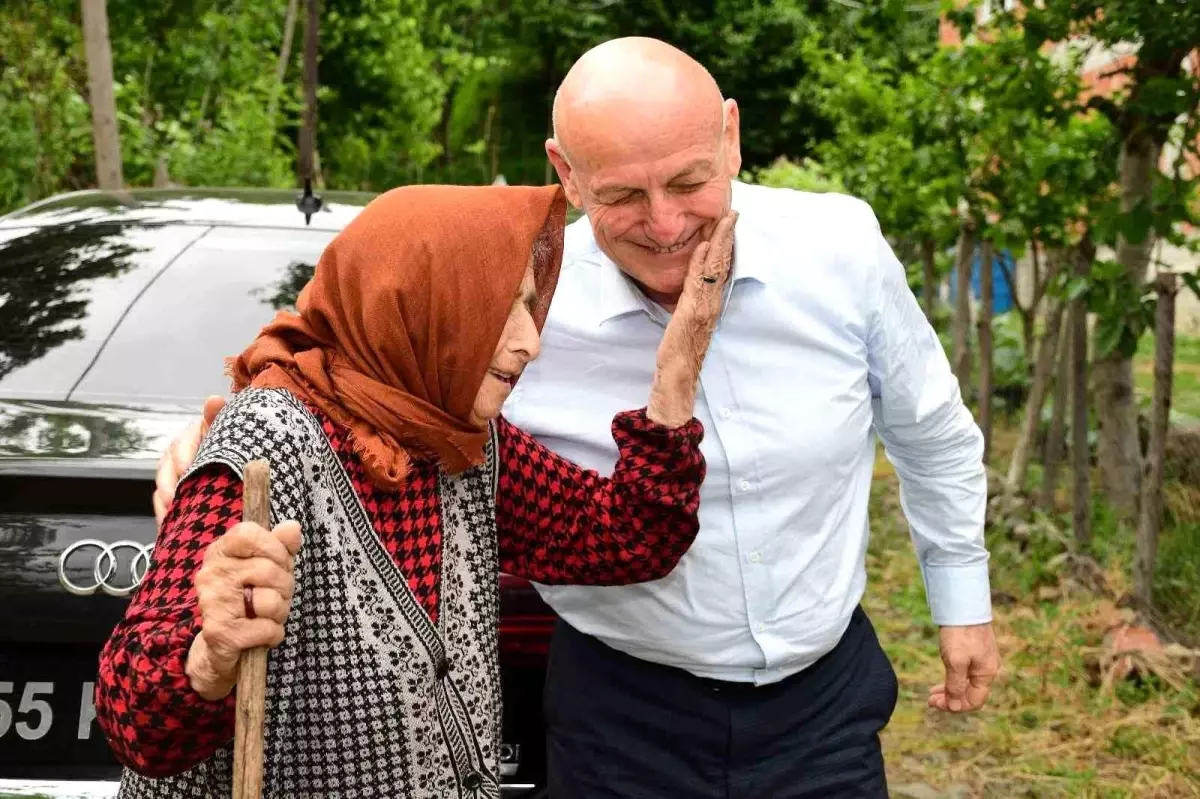 Başkan Kul\'dan Yaşlılara ve Özel Gereksinimli Bireylere Vefa Ziyareti